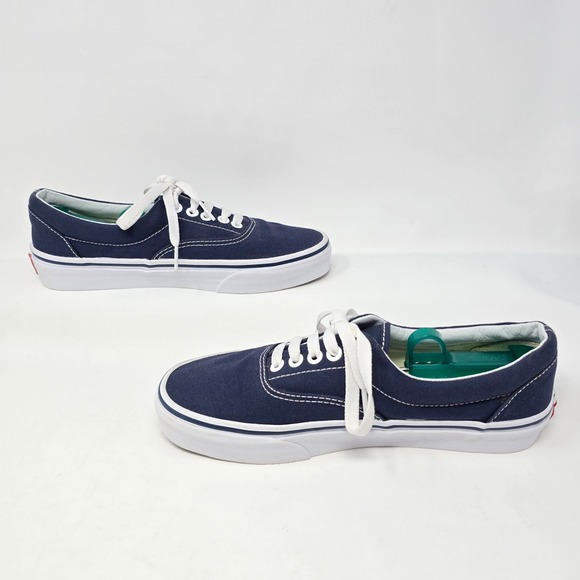 Vans Era Navy Blue Canvas Low Top Skate Sneakers Mens 6.5 721565 - Picture 12 of 16